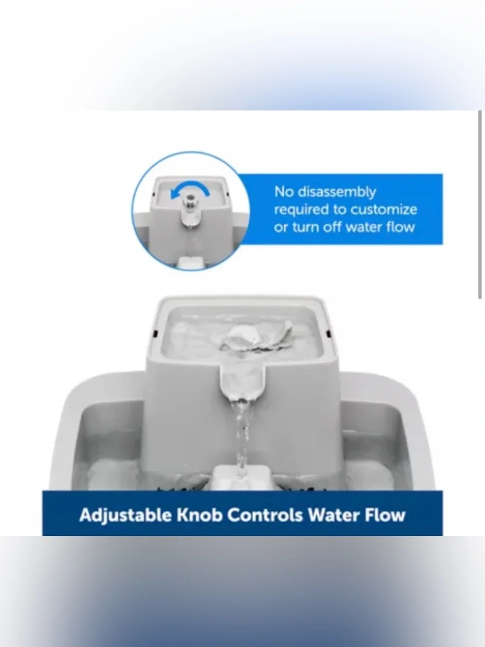 PetSafe® Drinkwell® Automatic Dog & Cat Pet Fountain Waterer, Filter 0.5 GAL